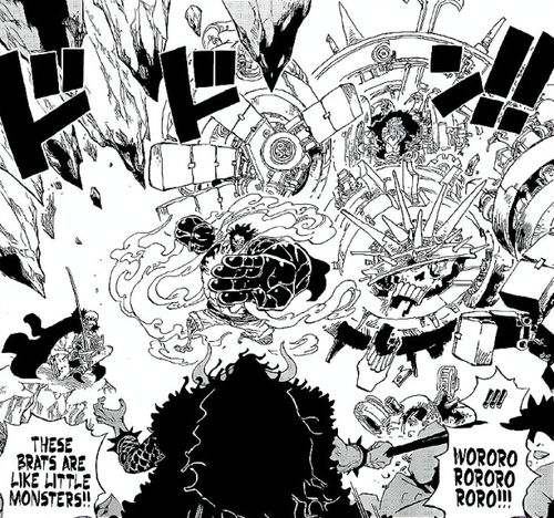 海賊王1001話 凱多被群毆,大媽沒人理